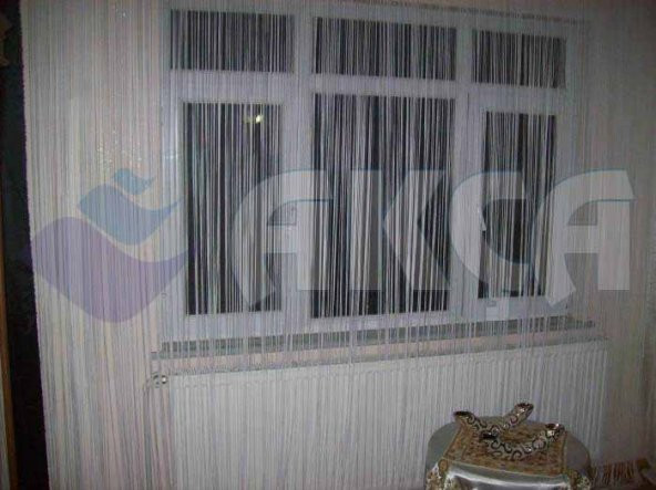 İP PERDE İP MODEL HAZIR DÜĞMELERİ DİKİLMİŞ FON PERDE - 2