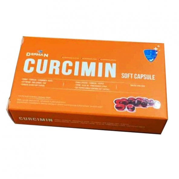 Derman Curcumin Kurkumin Zerdaçal 30 Soft Kapsül