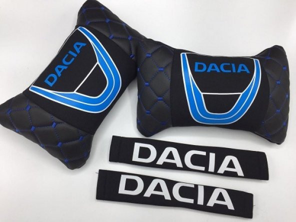 Dacia Boyun Yastığı ve Emniyet Kemer Kılıfı Set (2 li)