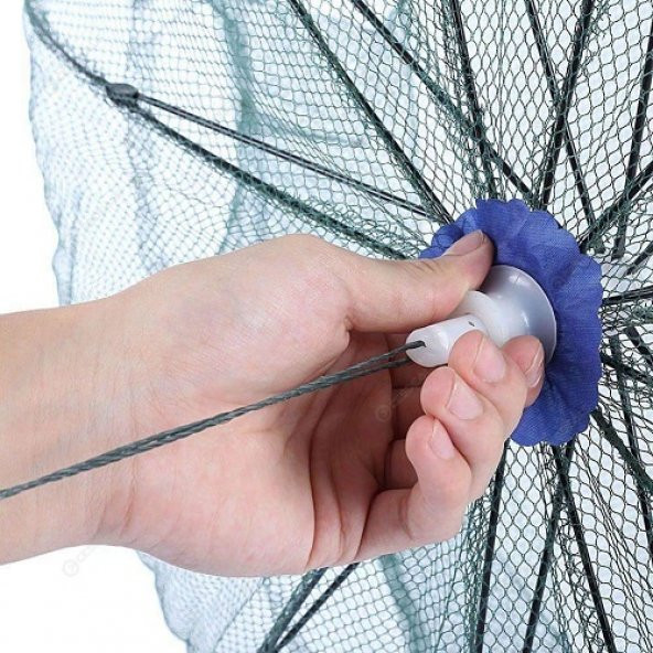 Fishtrap Balık Yakalama Sepet Kapanı Balık Tuzağı Şemsiyesi 16lı - 2