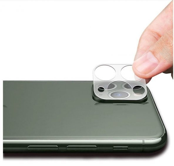 iPhone 11 Pro Max Arka Kamera Koruyucusu (Full) - 3