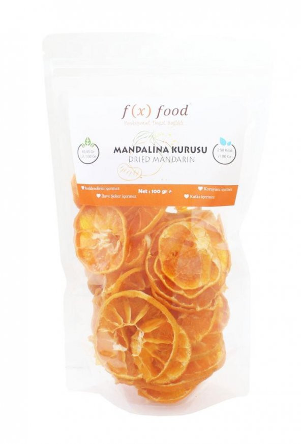 Fx Food Mandalina Kurusu 100 g ℮