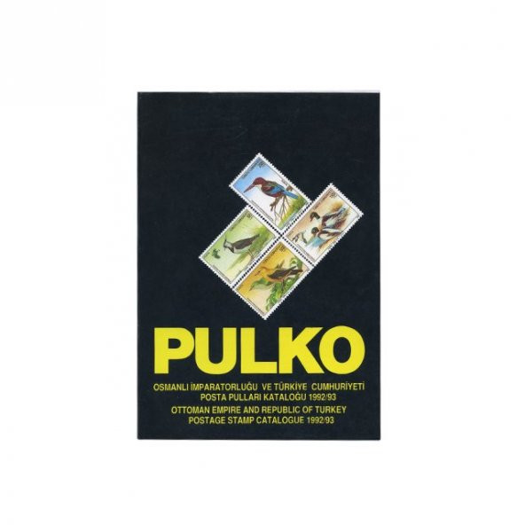 PULKO 1992/93 Osmanlı İmparatorluğu ve Türkiye Cumhuriyeti Pulları Kataloğu