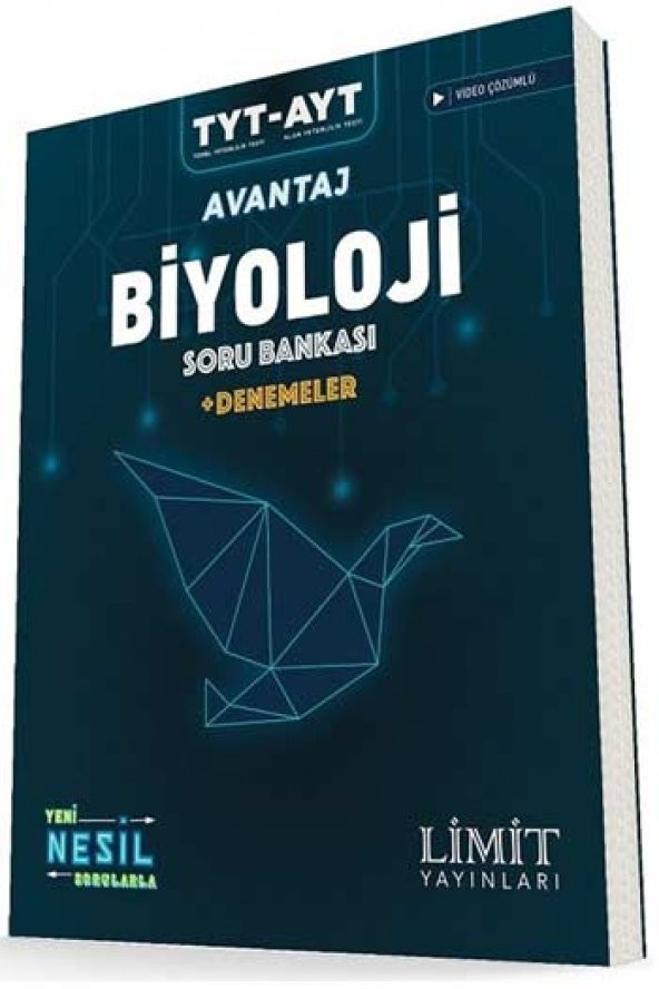Limit Yayınları TYT AYT Biyoloji Avantaj Soru Bankası