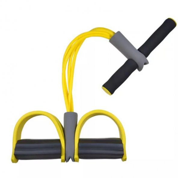 Clifton Body Trimmer Egzersiz Aleti El Ayak Egzersiz Direnç Yayı Lastiği SporAleti Fitness Sarı