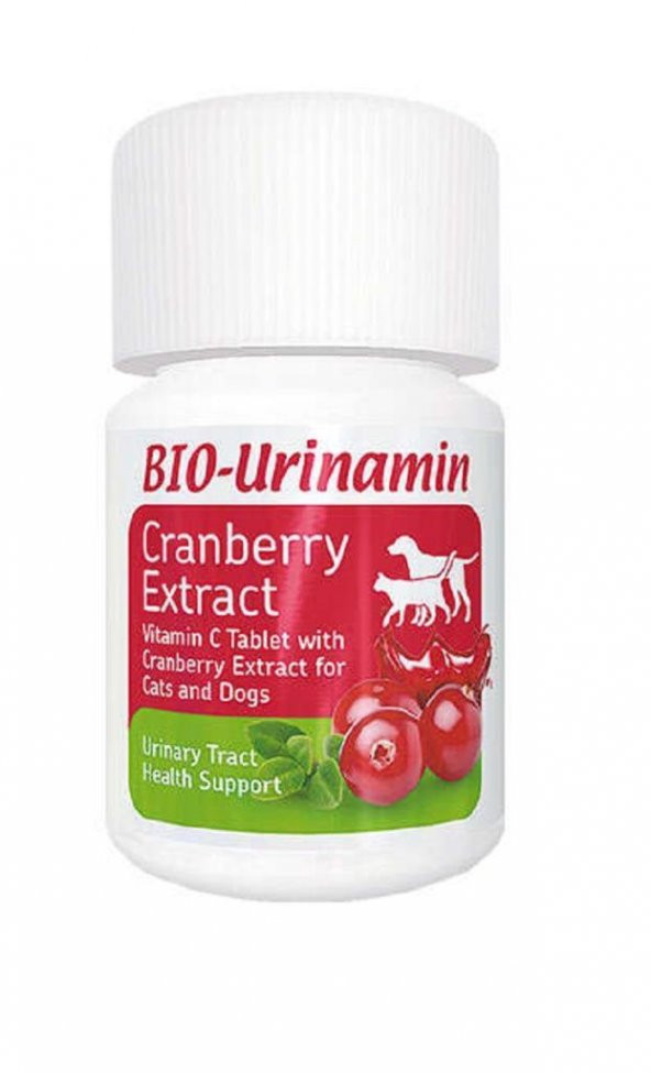 Bio Pet Active Bio Urinamin Kedi Ve Köpek İdrar Yolu Sağlığı Tablet (40 Tab)