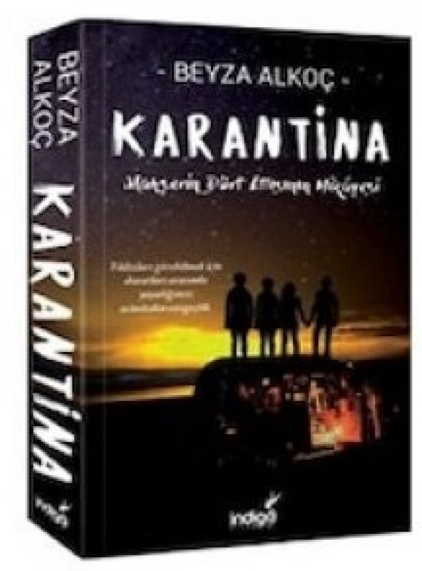 Beyza Alkoç Karantina Seti 4 Kitap Set Karton Kapak - 3