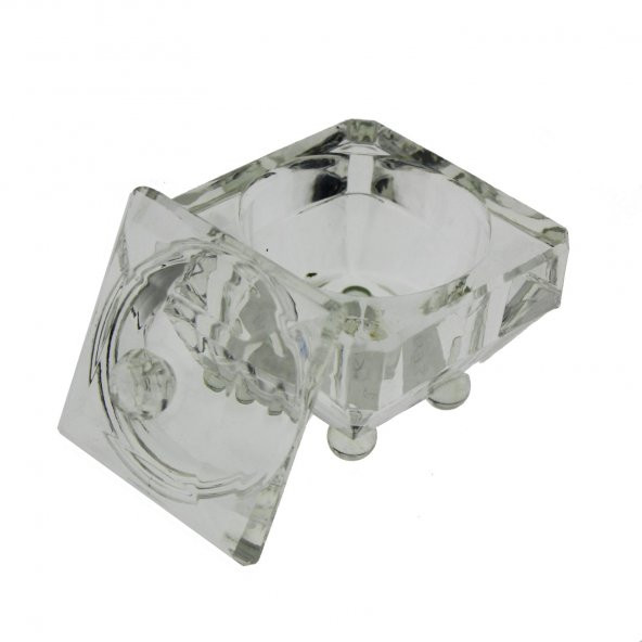1 Adet 7x7cm Kristal Lokumluk - 3