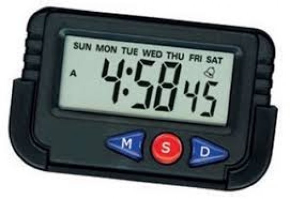 Nako NA-613C Quartz Clock Dijital Masaüstü Mini Alarmlı Saat