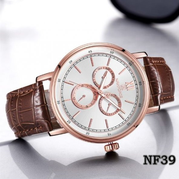 Naviforce Erkek Kol Saati+Kredi Kartlık ve Bileklik Hediye NF38-42 - 4