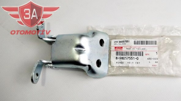 Isuzu D-Max Kapı Menteşesi Ön Üst Sağ Orjinal