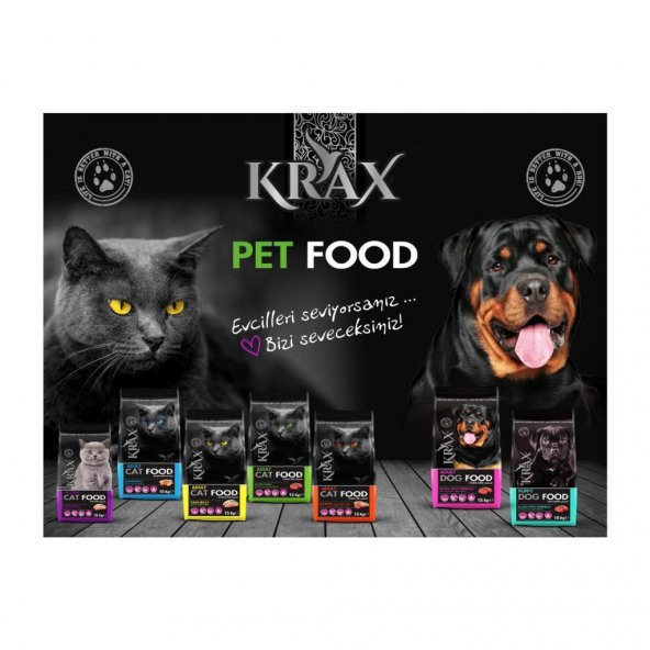 Krax Tavuklu Kedi Maması 1 Kg AÇIK - 3