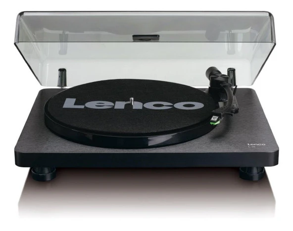 Lenco L-30BK Ahşap USBli MP3e Kayıt Özellikli Pikap Plak Çalar