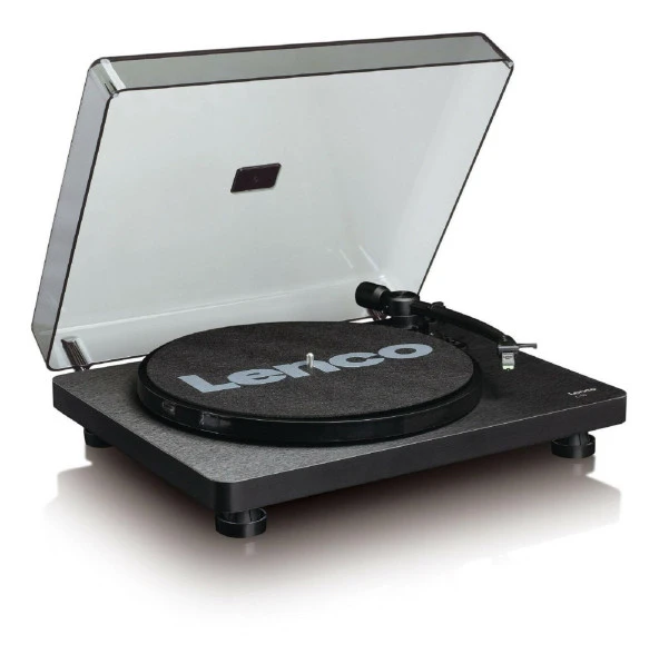 Lenco L-30BK Ahşap USBli MP3e Kayıt Özellikli Pikap Plak Çalar - 2