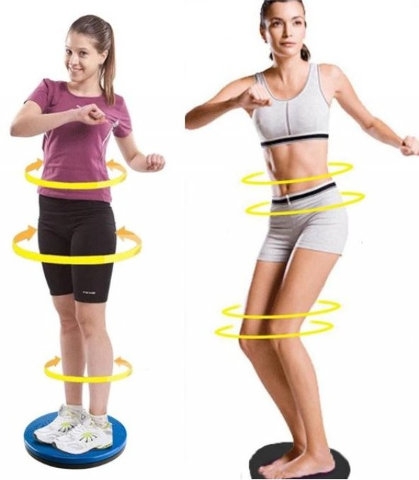 Bel İnceltici Spor Aleti Waist Twisting Disc