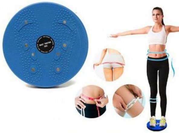 Bel İnceltici Spor Aleti Waist Twisting Disc - 5