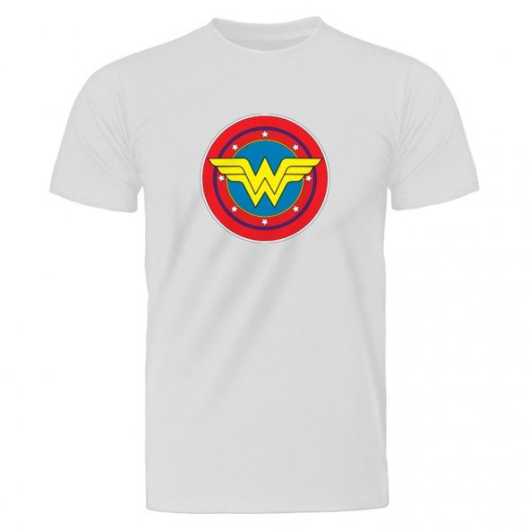 Wonder Woman Beyaz Tişört Unisex