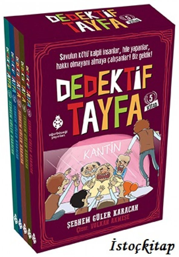 Dedektif Tayfa Seti - Şebnem Güler Karacan - Uğurböceği Yayınları