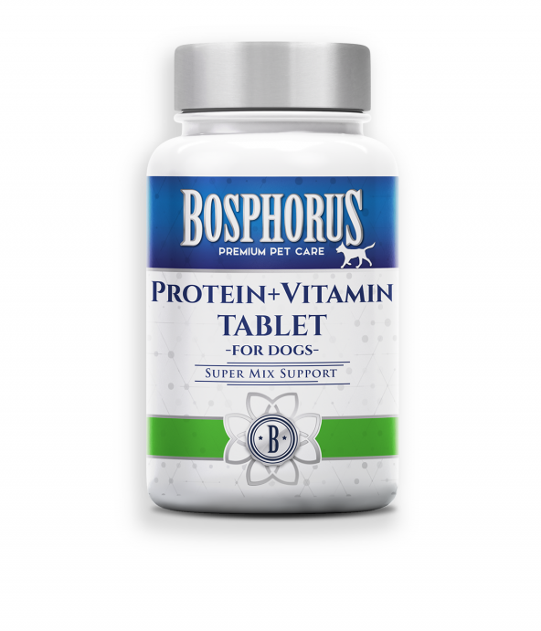 Bosphorus Köpekler İçin Protein+Vitamin Tablet 60 Adet