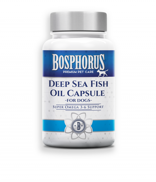 Bosphorus Köpekler İçin Derin Deniz Balık Yağı 50 Kapsül Tablet