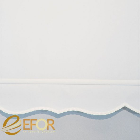 Ekru Rengi Polyester Stor Perde - 2