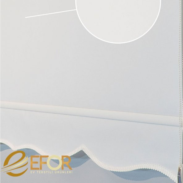 Ekru Rengi Polyester Stor Perde - 3