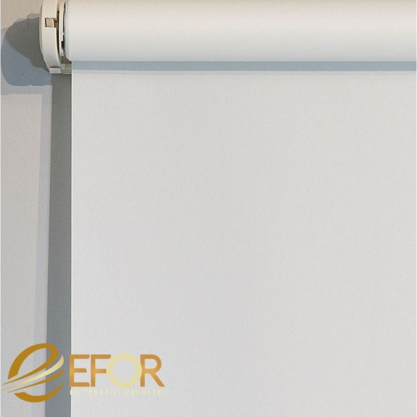 Ekru Rengi Polyester Stor Perde - 4
