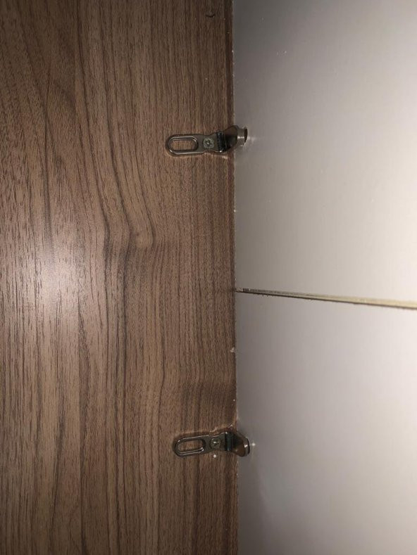 Dolap Arkalık Tutacağı Tırnak 8mm Montaj Aparatı 10lu Tüm Marka Ürünlere Uyumlu - 4