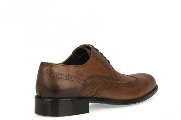 Ziya, Erkek Hakiki Deri Ayakkabı 9350 7454 TABA - 5