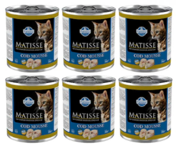 Matisse Cat Mousse Tuna Balıklı Kedi Konservesi 6 Adet x 300 Gr