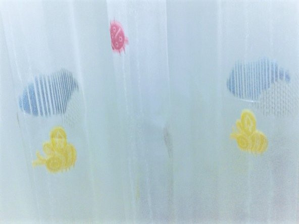 Taç Tül Perde-Çocuk odaları için - Renk: Ekru - Resim 6