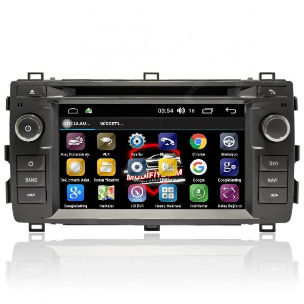 Toyota Auris 2013 Android 6 7 Ekran Multimedya Cihazı - 3