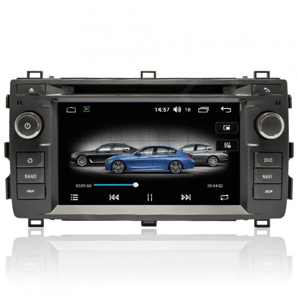 Toyota Auris 2013 Android 6 7 Ekran Multimedya Cihazı - 6