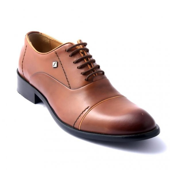 Fosco 6049 Deri Klasik Erkek Ayakkabı Taba
