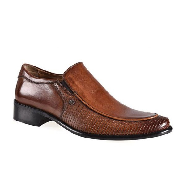 Fosco 5097 Deri Klasik Erkek Ayakkabı Taba