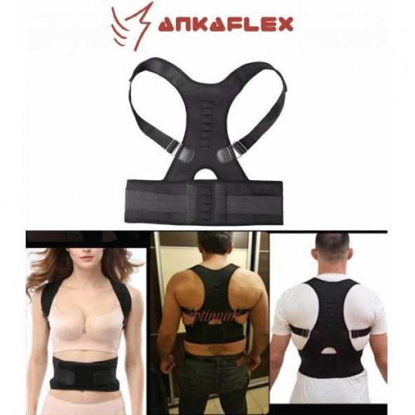 Ankaflex Dik Duruş Korsesi Bel Sırt Korse Kamburluk Önleyici Posturex Hamilelik Sonrası Korsesi - 2