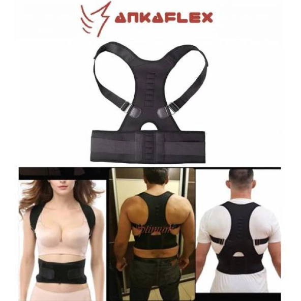 Ankaflex Dik Duruş Korsesi Bel Sırt Korse Kamburluk Önleyici Posturex Hamilelik Sonrası Korsesi - 9