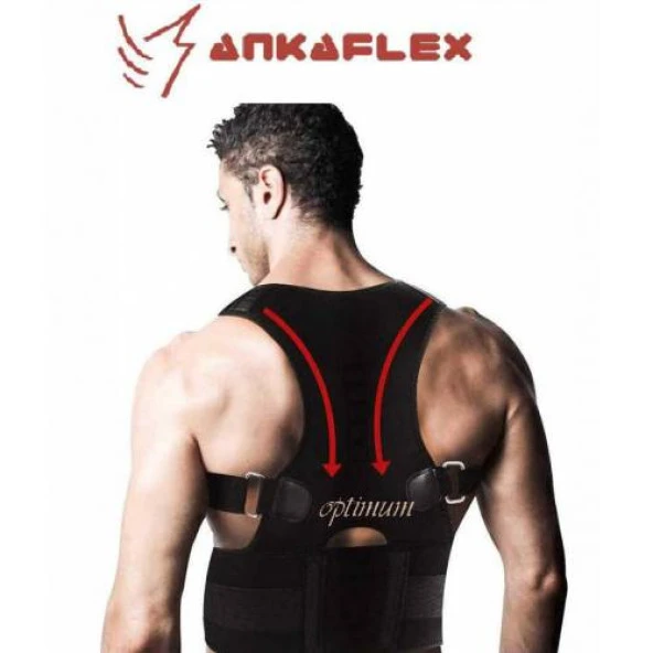 Ankaflex Dik Duruş Korsesi Bel Sırt Korse Kamburluk Önleyici Posturex Hamilelik Sonrası Korsesi - 10