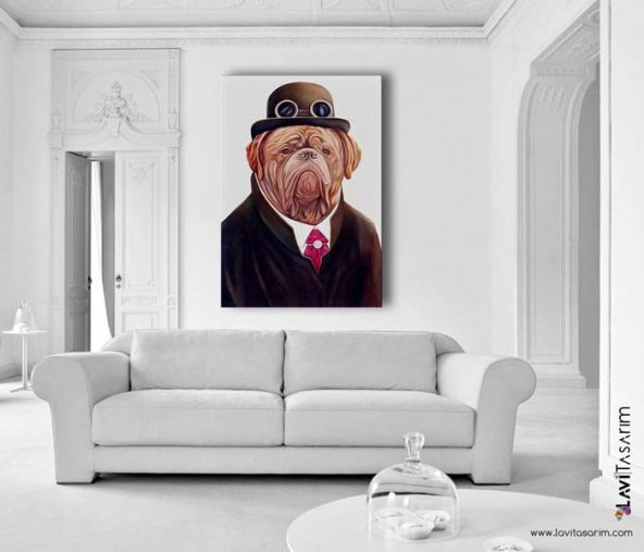 Köpek Kanvas Tablo - 2