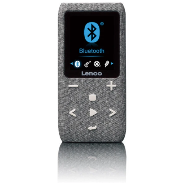 Lenco Xemio861 8GB USB SD Kartlı MediaPlayer MP3 Çalar Gri