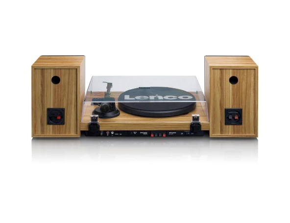 Lenco LS-500 Ahşap Bluetoothlu Pikap Plak Çalar - 5