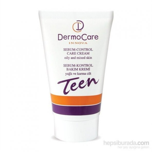 Innova Dermocare Teen Sebum Control Cream - Yağlı Ve Karma Ciltler İçin Yağ Dengeleyici Bakım Kremi 50 Ml