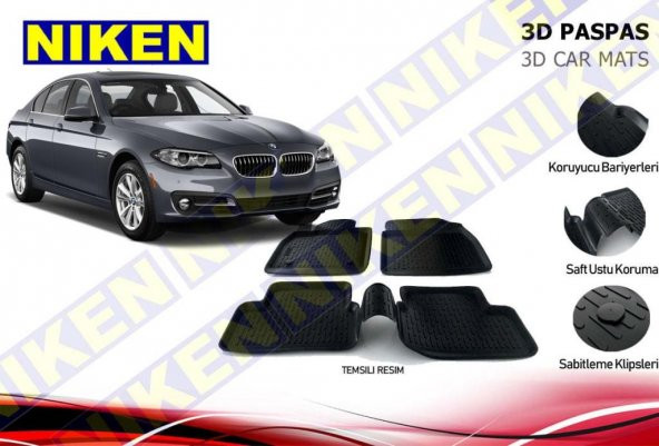 BMW 5 SERIES F10 2010- 3D PASPAS