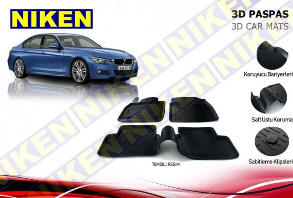 BMW 3 SERIES F30 2012- 3D PASPAS