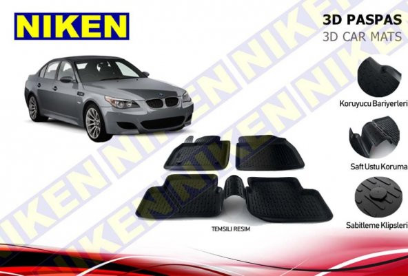 BMW 5 SERIES E60 2003-2010 3D PASPAS