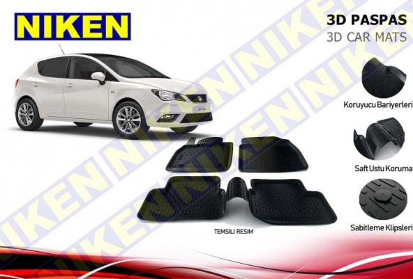 SEAT IBIZA 2009- 3D PASPAS