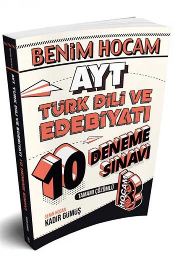 Benim Hocam Yayınları AYT Türk Dili ve Edebiyatı 10 Deneme Sınavı