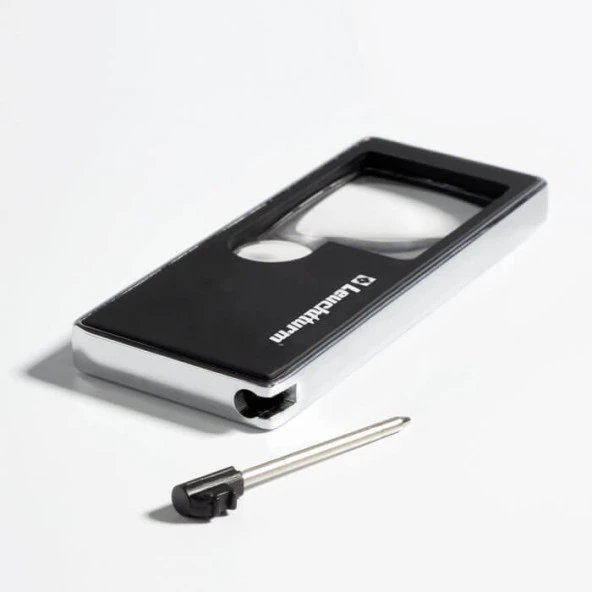 Leuchtturm Cep Büyüteci ''5 in 1'', 10X Büyüten (+2.5X) Led Işıklı - 2