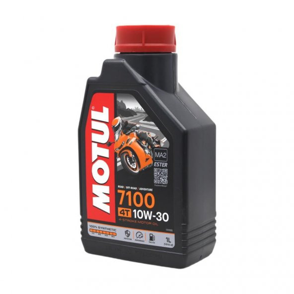 Motul 7100 4T 10W-30 1 Lt 4 Zamanlı Motosiklet Motor Yağı (2 Adet) - 3