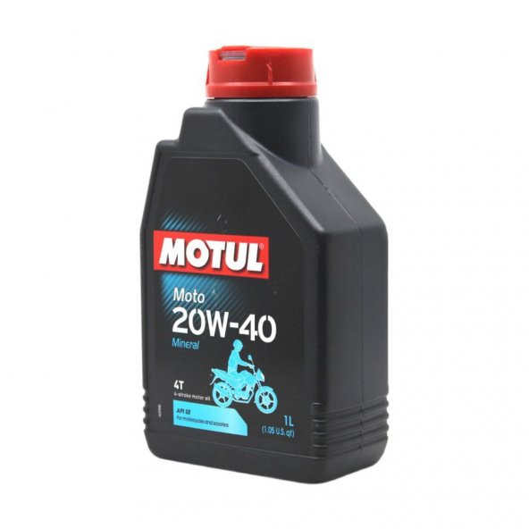 Motul Moto 4T 20W-40 1 Lt 4 Zamanlı Mineral Motosiklet Yağı (2 Adet) - 3